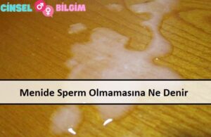 Menide Sperm Olmamasına Ne Denir